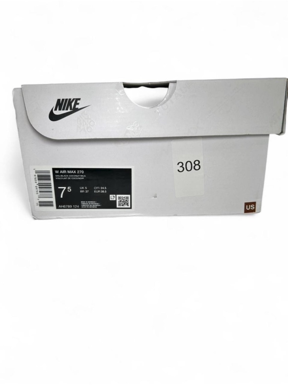 Nike Air Max 270 Sail Coconut Milk Pale Ivory - Brand New - Picture 8 of 8
